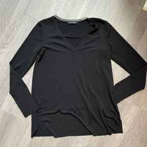 Black Longsleeve basic classy professional Zara Blouse - size medium